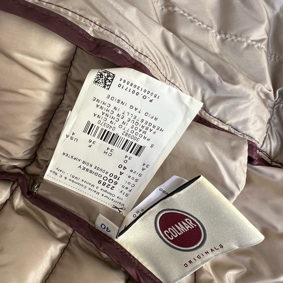 NWT Colmar Iridescent Down Jacket Size XS/0/EU 40 - Picture 4 of 7